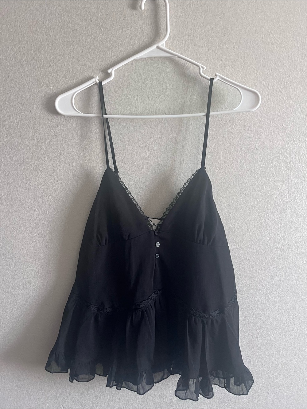 No Boundaries Black Tank Top